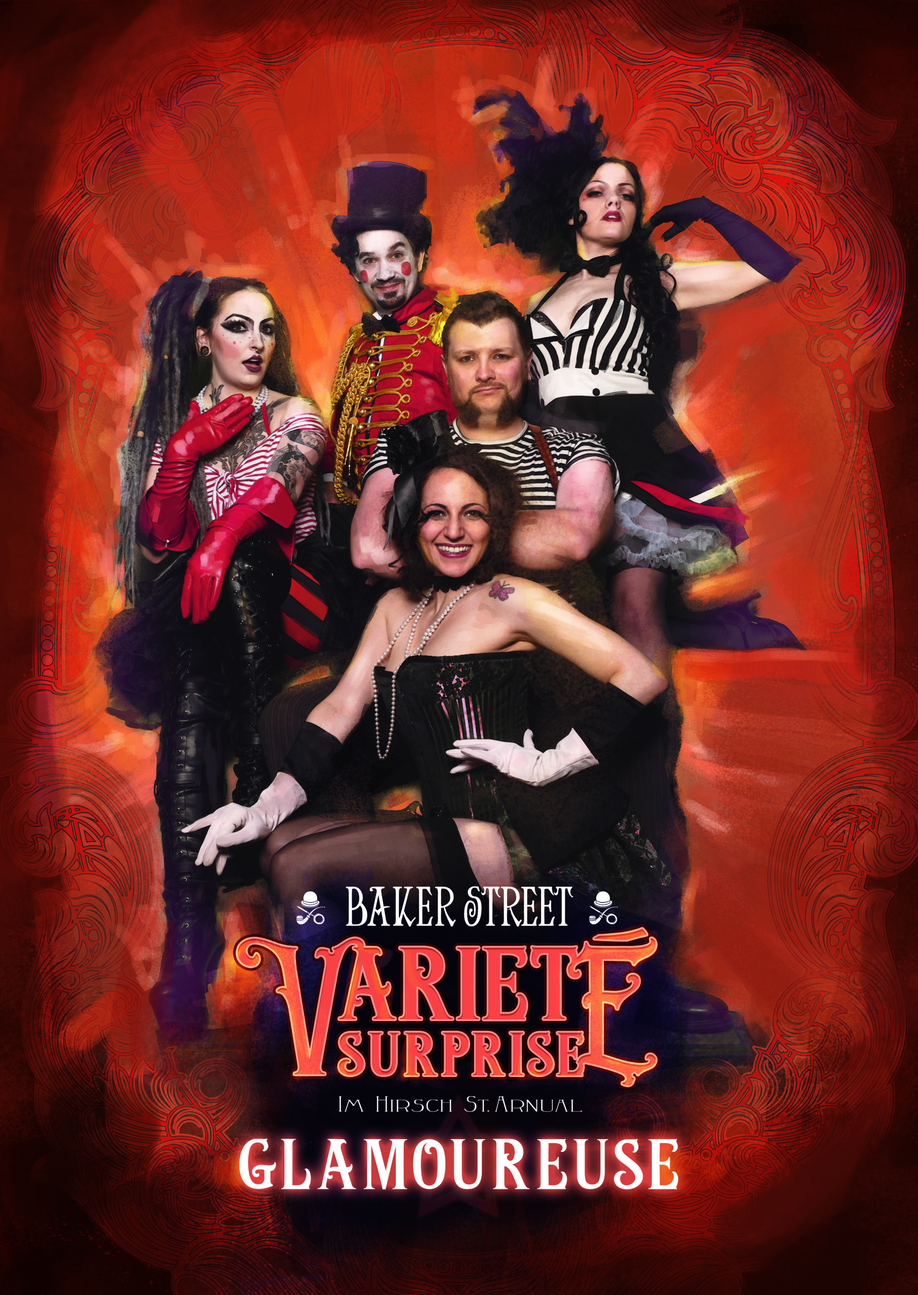 Plakat Bakerstreet Variete surprise glamoureuse 1 2