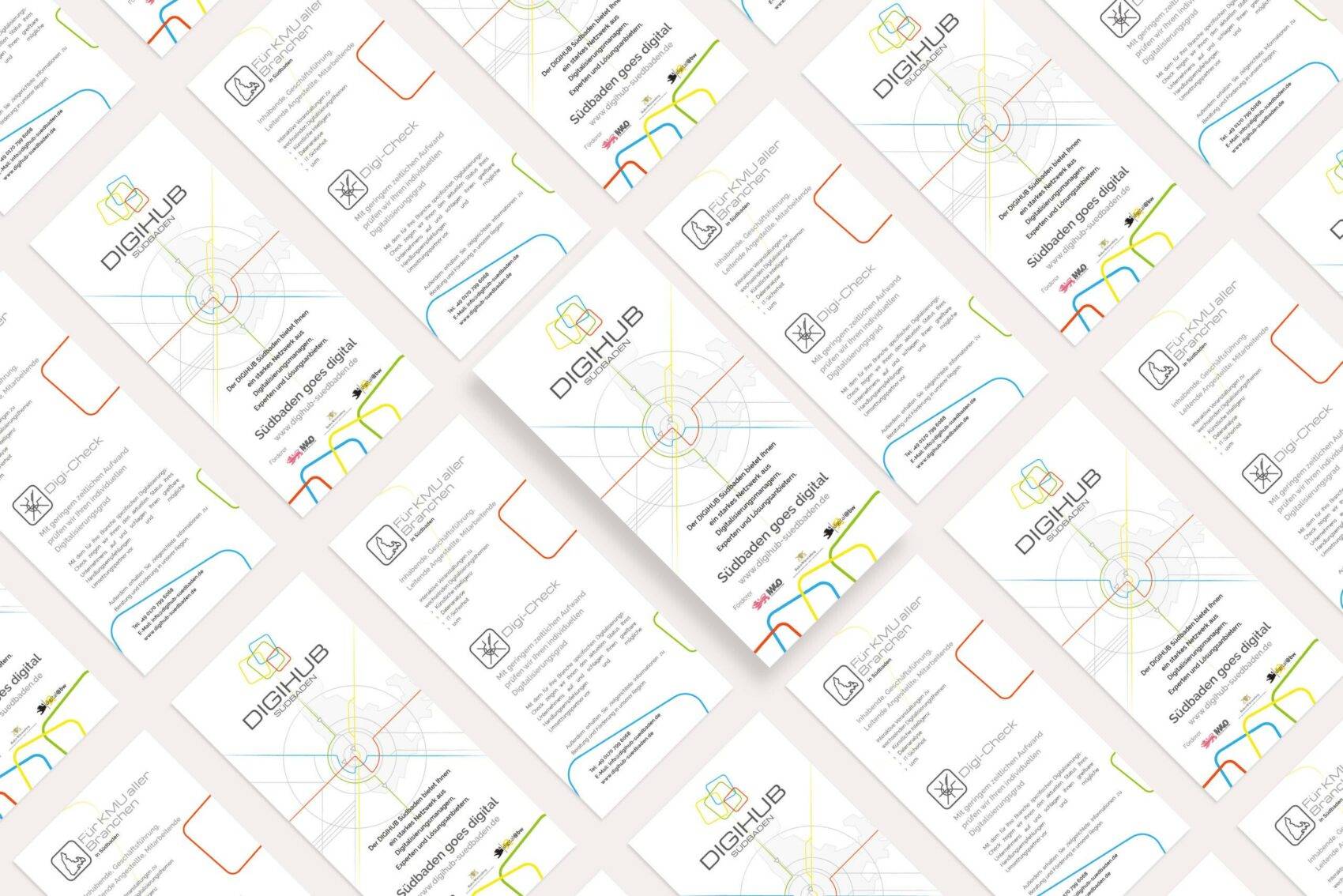 mockup digihub flyer