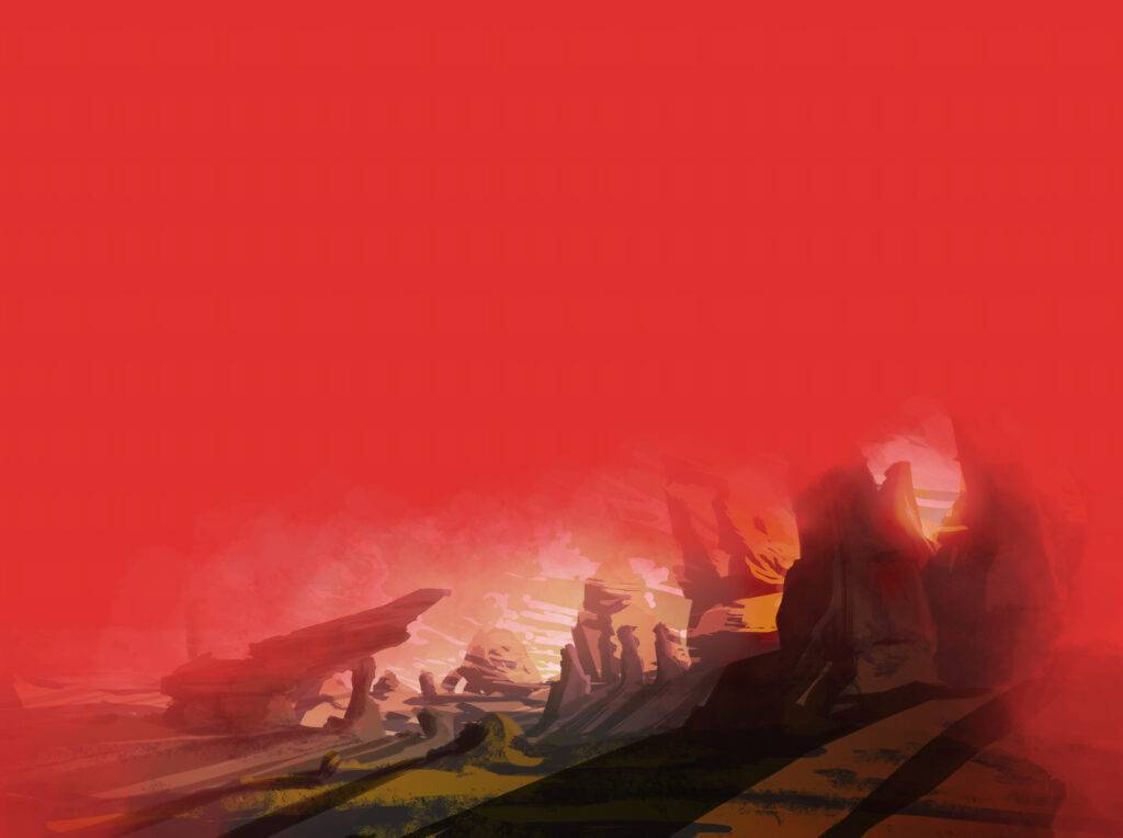 Landschaftsillustration