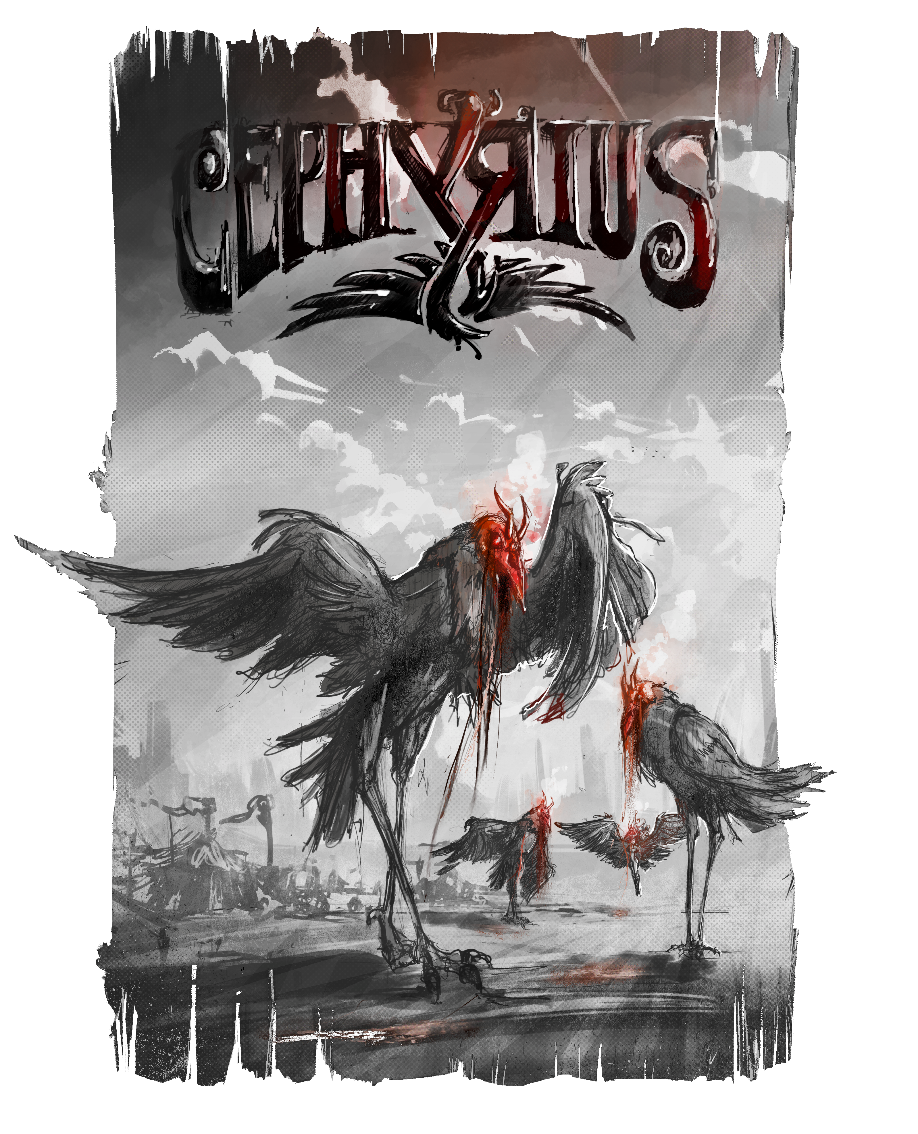 Ansicht einer Shirt- oder Detailanwendung für Cephyrius