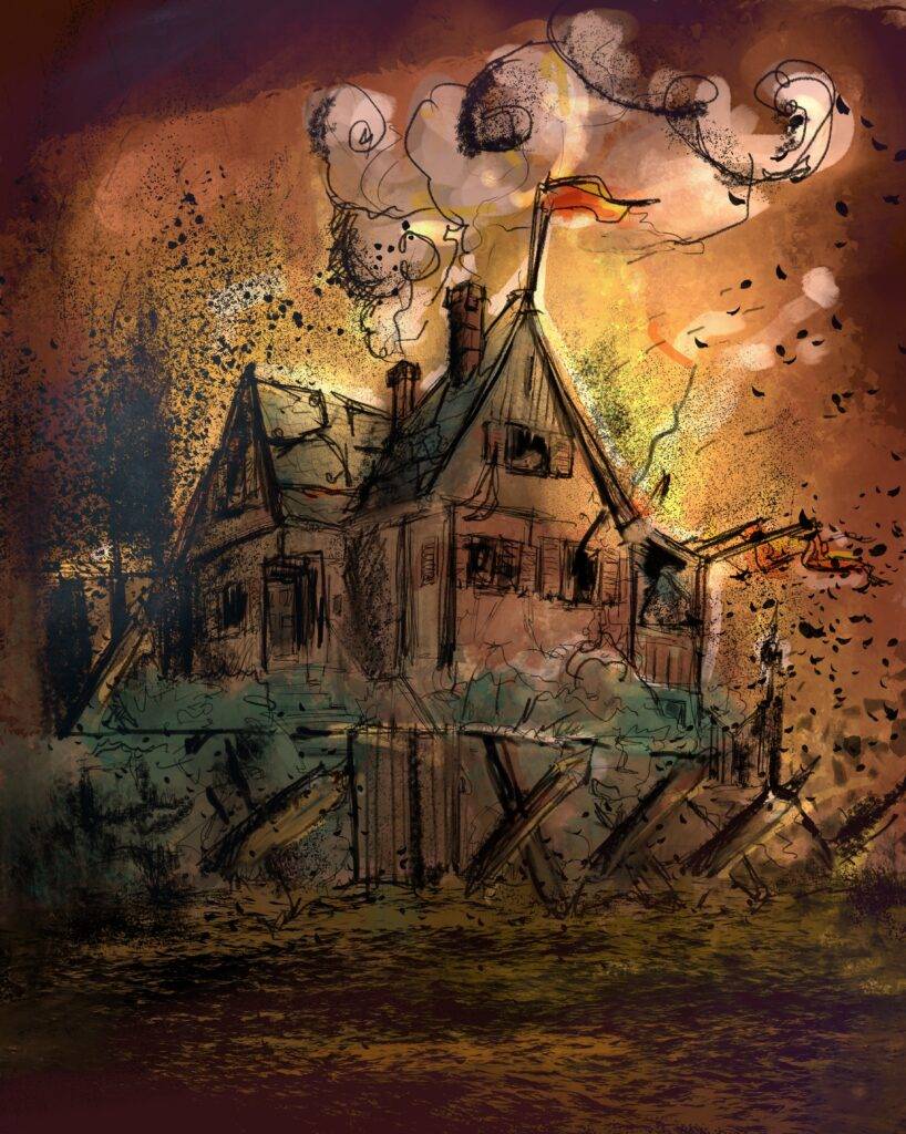 Landschaftsillustration