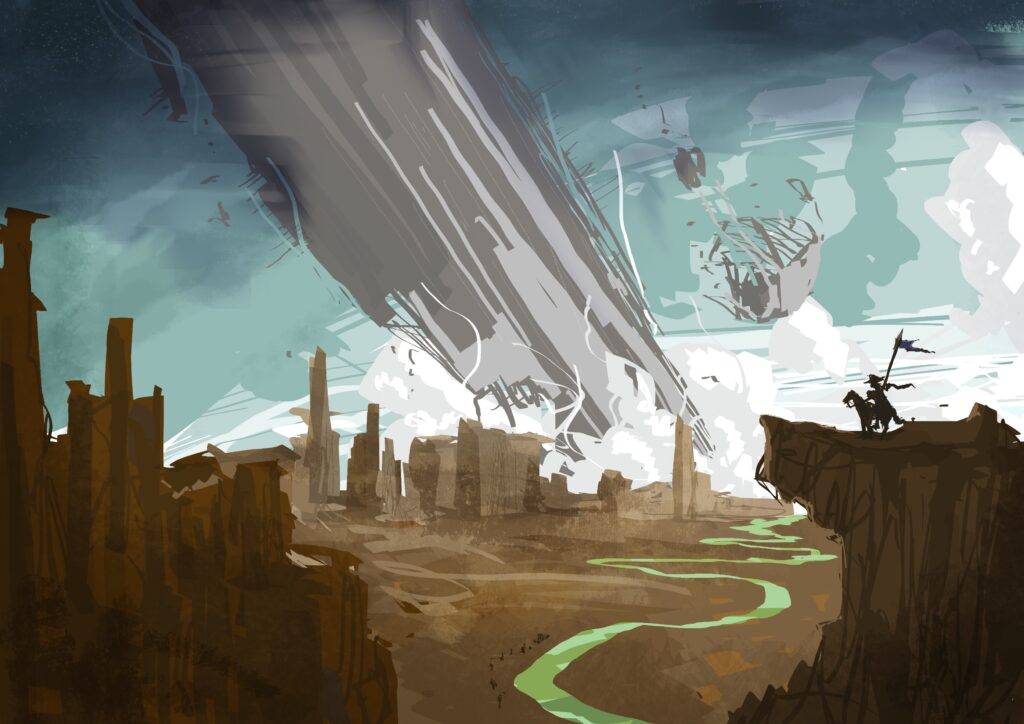 Landschaftsillustration