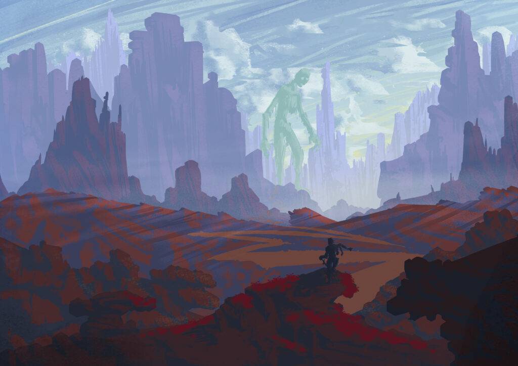 Landschaftsillustration