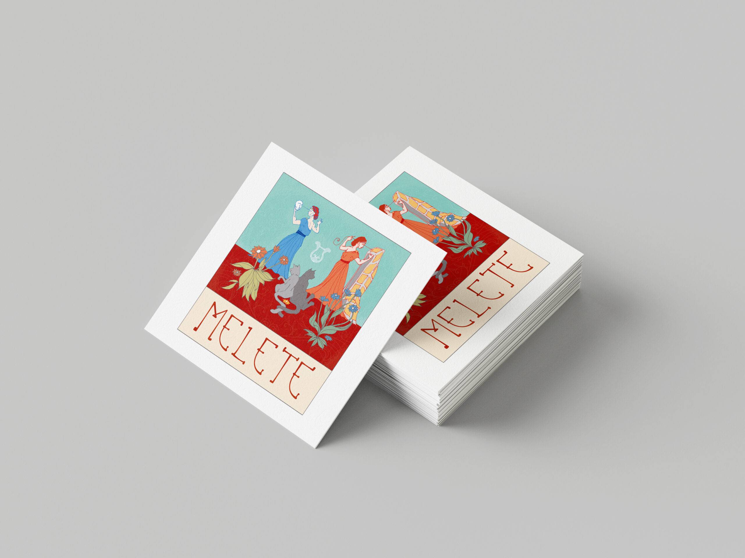 MELETE Free Square Business Card Mockup 2 copy