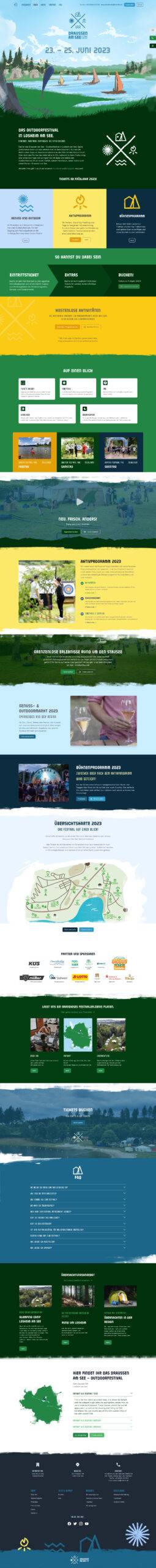 Draußen am See Webdesign Dobicki Design Roman Dobicki Saarland Pfalz