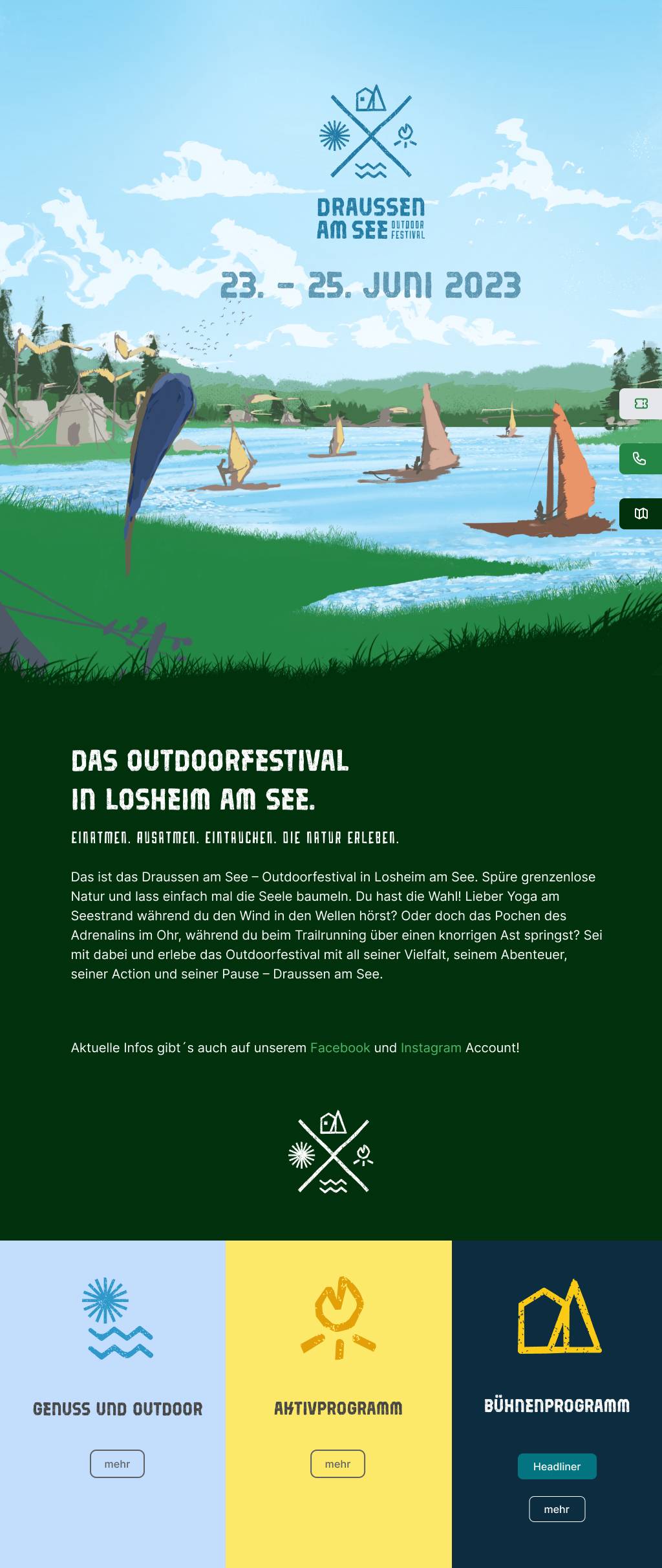 Draußen Am See Start 13